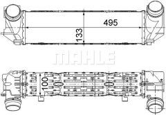 TURBO RADYATORU BMW F10 F11 N20-MAHLE CI476000S-17117618769