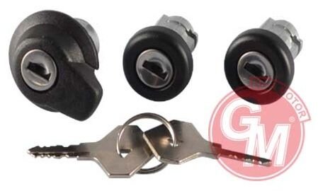 KAPI KİLİT FİŞEK TAKIMI 3 SET RENAULT R9-11-GUA 41627-7700795759