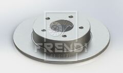 ARKA FREN AYNASI NISSAN PRIMERA 02 ALMERA 02 1.6-1.8-2.0-2.5-2.2DCI-1.9DCI 278x10x5DL-FRENDI 26700-432064U103-432064U101