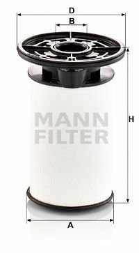 YAKIT FİLTRESİ FIAT DUCATO 10 2.3D F1A Euro6 140/160PS ALFA ROMEO GIULIA 2.2D 15-MANN PU7014Z-77368723-77368566-77368593-77369138