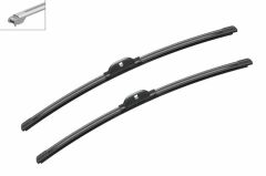 SILECEK SUPURGESI TAKIMI 560mm / 560mm MERCEDES W203 CL203 S203 C209 A209 . AUDI A4-BOSCH 3397118933-A2038201545-4B1955425B