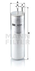 WK 8020 YAKIT FİLTRESİ CALİFORNİA T6 2.0 TDI 15-MANN WK8058-7E0127401A