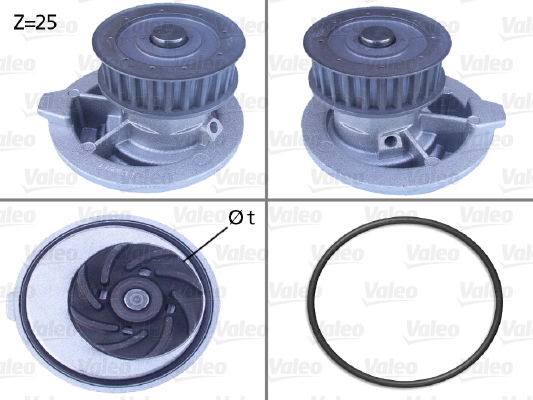 DEVİRDAİM ASTRA F-VECTRA A-OMEGA A 1.8-2.0 95-98 -FRONTERA-VALEO 506310-1334054-90444123-90444123-R1160031