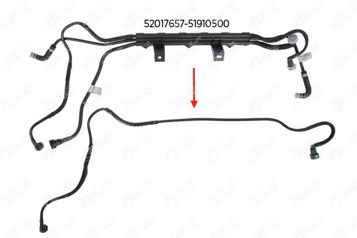 YAKIT BORUSU BRAKET HARİÇ EURO 5 DOBLO 1.3 D Multijet 13-IBRAS 14724-51910500-52017657
