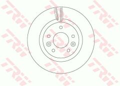 ON FREN DISKI KADJAR 15 QASHQAI II J11 13 X-TRAIL III 14 TUM MOTOR TIPLERI-TRW-402064EA0A-402064BA0A-402066624R