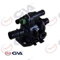 TERMOSTAT 83C KOMPLE / MÜŞÜRLÜ P206-P207-P307-BIPPER-C1-C2-C3-NEMO- 1.4 HDI- FIESTA-FUSION TDCI 02 12 MAZDA 2 1.4 CD 03 07-GVA 5143218-1336.V6-1148098-2S6Q8A586AD