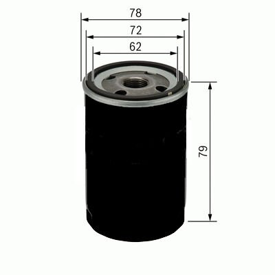 YAĞ FİLTRESİ ASTRA G 98-05 -ASTRA H-COMBO 05- -CORSA C 00- -VECTRA C 02- 1.4-1.6-1.6-1.8 16V-2.0T-SARDES SO886-93179720-93183723-5650343