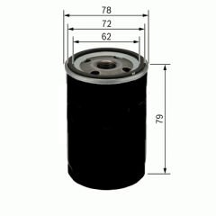 YAĞ FİLTRESİ ASTRA G 98-05 -ASTRA H-COMBO 05- -CORSA C 00- -VECTRA C 02- 1.4-1.6-1.6-1.8 16V-2.0T-SARDES SO886-93179720-93183723-5650343