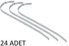 AKS KÖRÜK KELEPÇESİ UNİVERSAL 7mm UZUN PKT 24 LÜK PASLANMAZ GALVENİZLİ SAÇ-AFT AK799110