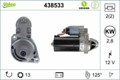 MARS MOTORU 12V 2.5kW 13 DIS / START-STOP MERCEDES X204 W205 C218 W222 W447 B906 B907 B910-VALEO 438533-A6519062800
