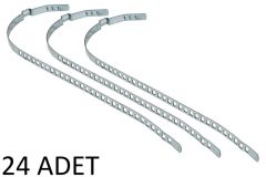 AKS KÖRÜK KELEPÇESİ UNİVERSAL 7mm KISA PKT 24 LÜK PASLANMAZ GALVENİZLİ SAÇ-AFT AK799111