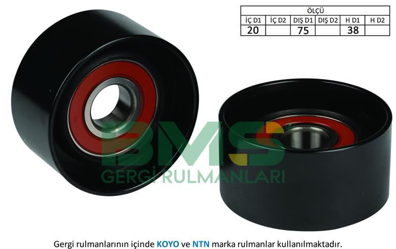 ALTERNATÖR GERGİ RULMANI R-SERISI W251-V251 R 350 CGI 4-MATIC C-SERISI W202-BMS 120-4572001070-A0005501933-5501933