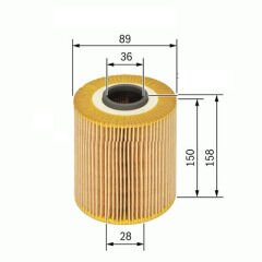 x YAĞ FİLTRESİ OMEGA B 2.5TD HU938/1x-SARDES SO874-650303