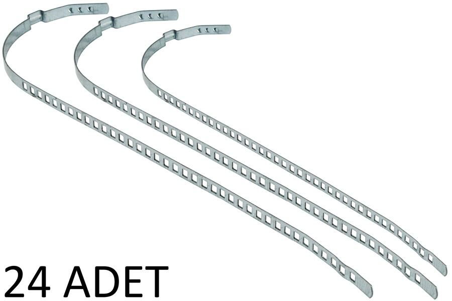 AKS KÖRÜK KELEPÇESİ UNİVERSAL 9mm UZUN PKT 24 LÜK PASLANMAZ GALVENİZLİ SAÇ-AFT AK799112