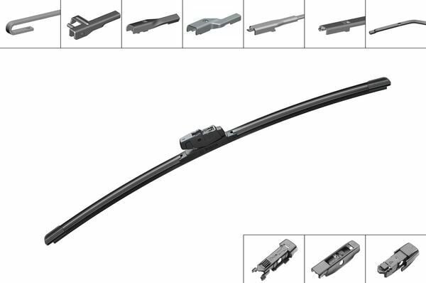 3397013454 AEROECO SİLECEK MUZ TİPİ 55 cm 4 APARATLI ÜNİVERSAL-BOSCH 3397015581
