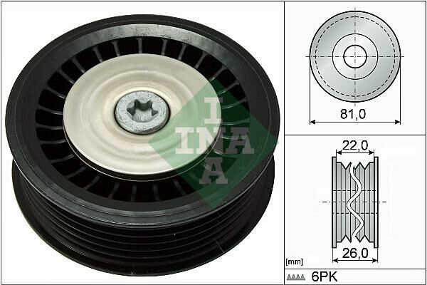 KAYIS GERGI RULMANI MERCEDES W176 W246 W415 C117 X117 X156 . RENAULT CLIO KANGOO MEGANE SCENIC TWINGO KLIMASIZ-INA 532067810-A6072000270-8200663046