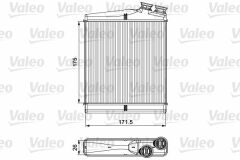 KALORIFER RADYATORU 204DTD AJ20D4 DISCOVERY SPORT L550 FREELANDER 2 L359 R.R EVOQUE L538 VOLVO V60 IS80 2 S60 2-VALEO 811512-LR002632-30767275