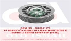 KAYIS GERGI RULMANI MERCEDES W202 W124 W210 C140 R129 KANALLI-INA-A6012001070