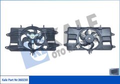 FAN GRUBU FIAT DOBLO MPV 1.2 01--Box Body/MPV 1.2 01-04 - 12V-KALE 360230-46737732-51738718