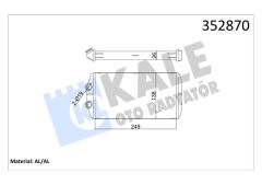 KALORİFER RADYATÖRÜ P301-CITROEN ELYSEE 250X130X26-KALE 352870-1609171580