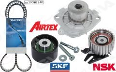 DEVİRDAİMLİ EKSANTRİK GERGİ KİTİ 190x240 BRAVO 96 DOBLO 01 MAREA 99-02 -IDEA 04 1.9JTD KTB317 TEFLONLU KAYIŞ-GVA 59WPK2530DB-71736726