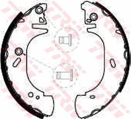 ARKA PABUÇ BALATA TRASNSIT T15 2.0 2.5D 2.5Dİ 91-94 TRASNSIT T15 2.5DI 2.5TDI 94-00 280x63-TRW-92VB2200BA-6733350-5027771