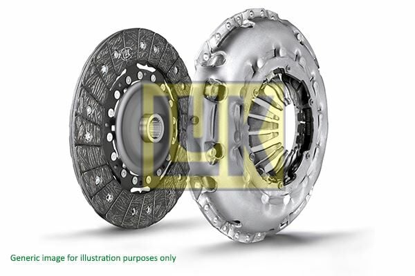 DEBRİYAJ SETİ BASKI DİSK FOCUS-C-MAX-MAZDA 3-C30-S40-V50 1.6TDCI 04 HHDA/B-LUK 624371009-9M517540AA-1313975-Y60316490A
