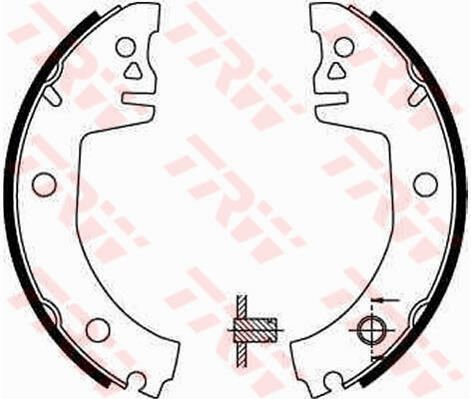 ARKA PABUÇ BALATA FAVORIT 1.3 91-97 FELICIA EM 200x32-TRW-115330140-115330149-115330144