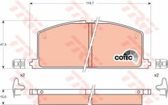 ÖN BALATA COROLLA-CAMRY-CORNA-CARİNA 95-TRW-0449112231-449150060-WVA20870