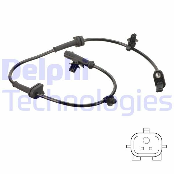 ABS HIZ SENSÖRÜ B-MAX-FİESTA-FİESTA VAN-TOURNEO COURİER-TRANSİT COURİER 01-2009-DELPHI-1809552-8V512C204CA