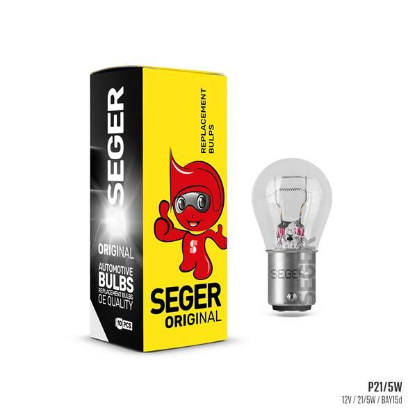 AMPUL P21/5W 12V 21/5W 1016 BAY15D STANDART YENİLEME-SEGER 208680