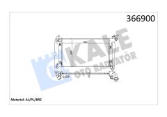 RADYATÖR AVENSIS-COROLLA 1.4-1.6 VVTİ AL/PL/BRZ 600x348x16-KALE 366900-164000D210-164000D200