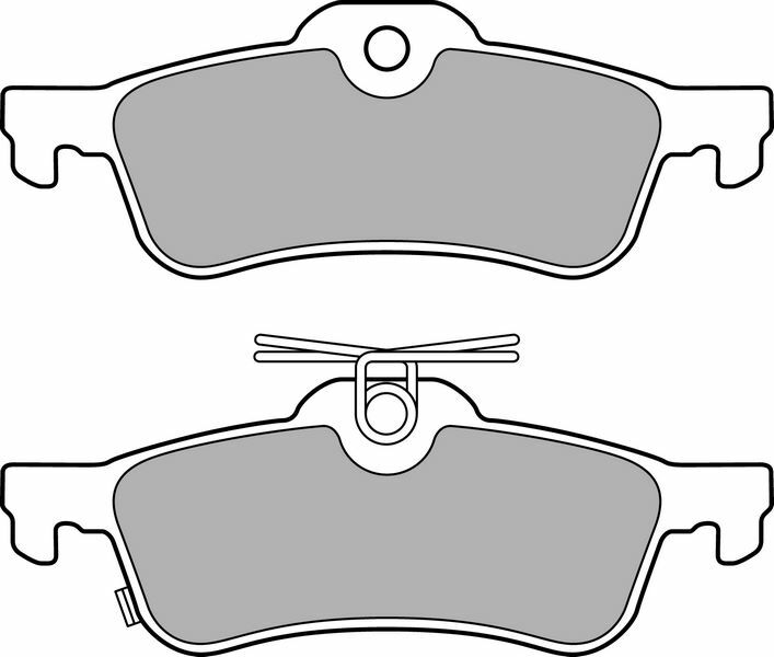 ARKA DISK BALATA HONDA CIVIC 1.4/1.6 VTEC 12-DELPHI LP3147-43022TV0E00-43022TV0E01