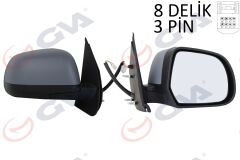 DIŞ DİKİZ AYNASI SAĞ MICRA 10 ELEKTRİKLİ ASTARLI KONVEKS 3 FİŞ VM-223EHPR-GVA-96301-1HB0B
