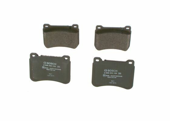 FREN BALATASI ON MERCEDES W203 S203 CL203 C209 A209 R171-BOSCH 0986494166-A0044205120