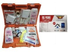 PLS. İŞYERİ İLKYARDIM SETİ ULTRA LUX DUVAR APARATLI - İŞ GÜVENLİĞİNE UYGUN HIRDAVAT-AUTO TSIY071-GZD111113