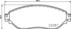 ÖN FREN BALATA RENAULT TRAFIC III 15 OPEL VIVARO B 15-VALEO 670485-410608638R-410601073R-4423332