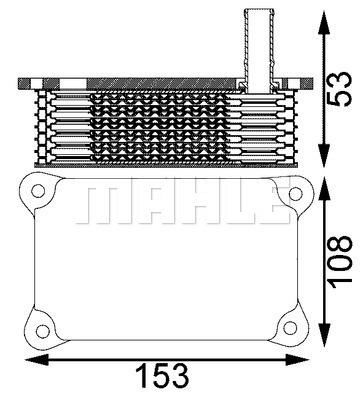 MOTOR YAG SOGUTUCU DT224 DEFENDER L316 11 16 JAGUAR X-TYPE I X400 03 09 FORD MONDEO 3 00 07 TRANSIT 00 06 CIFT CIKIS-MAHLE CLC201000S-1C1Q68624AH-1477141-LR004426