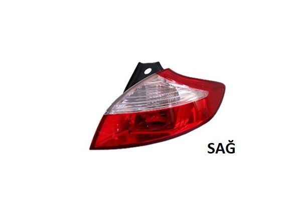 STOP LAMBASI SAĞ RENAULT MEGANE III 09 HB SİYAH-PLEKSAN 3406-265501650R