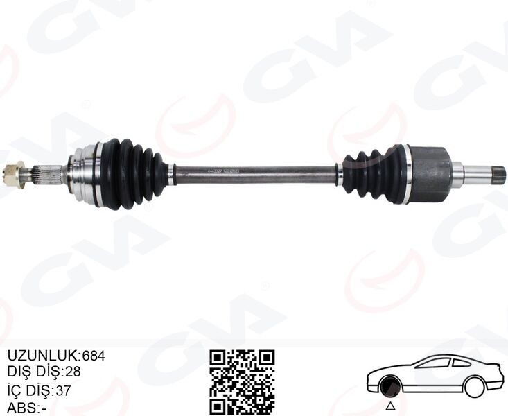 KOMPLE AKS SOL ON PSA 3008 1.5 -1.6 BlueHDI M-T 16- 5008 II 1.5 HDI-1.6 HDI M-T 14- C4 PIC. 1.6 HDI M-T 13- C5 AIRCROSS 1.5 HDI M-T 19--GVA 4443327-1613306580-9811176880