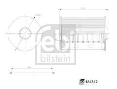 YAĞ FILTRESI DUCATO 2.2 21 OE-FEBI-46349008-73504476