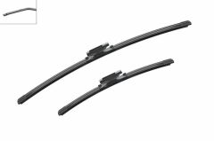 AEROTWIN SİLECEK 60 40cm FLATBLADE-MUZ TİPİ FULENCE-CLIO IV 119287 119330 574363-BOSCH 3397007116-7711421437-288908085R
