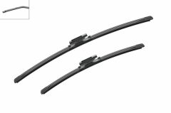 AEROTWIN SİLECEK 60 45Cm FLATBLADE-MUZ TİPİ MGN II 1.4-1.6 16V 119332 574365-BOSCH 3397007115-7711421438-7701063733-7701063735