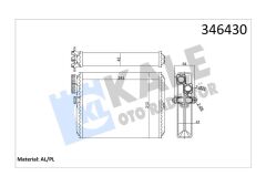 KALORİFER RADYATÖRÜ VOLVOS60 2.0T 2.4 01 S80 98-06 V70 00 XC70 00 XC90 02 812328-KALE 346430-9171503