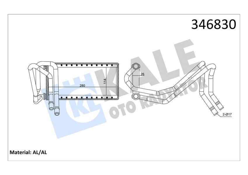 MOTOR SU RADYATORU 276DT 406PN DISCOVERY 3 L319 04 09 368DT 428PS R.R SPORT 1 L320-KALE 346830-JEP500020-LR017030
