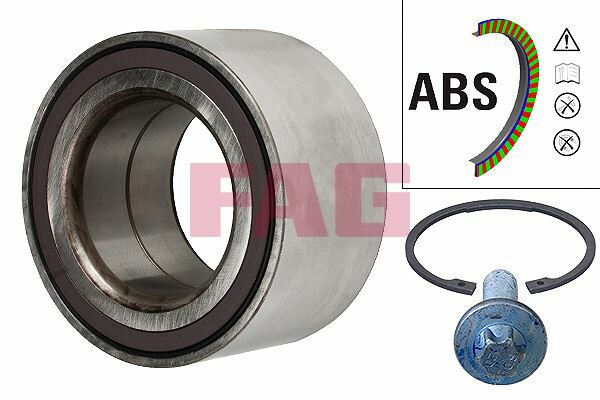 TEKER RULMANI ON MERCEDES W204 S204 X204 C218 X218 W212 S212 W221 C216-FAG 713667990-A2219810406