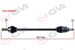 KOMPLE AKS SAĞ CORSA D 1.3 CDTI 06 DTJ 917mm-GVA 4490232-374793-13150503