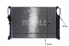 MOTOR SU RADYATORU MERCEDES C219 W211 S211-MAHLE CR37000S-A2115003102