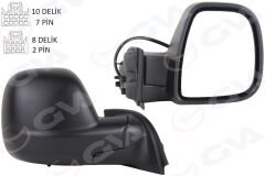 DIŞ DİKİZ AYNASI SAĞ RIFTER-BERLINGO 2019 COMBO-PROACE CITY 19 ELEKTRİKLİ DESENLİ REZİSTANSLI OTOMATİK AÇMA KAPAMA-GVA 1045168-98169928XT
