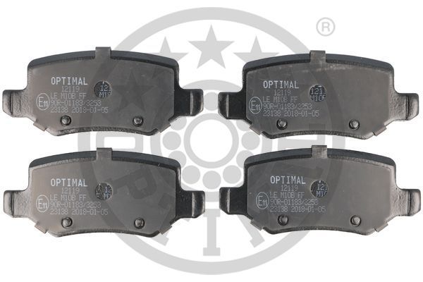 FREN BALATASI ARKA MERCEDES W168 W169 W245 W414-OPTIMAL BP-12119-A1684200420